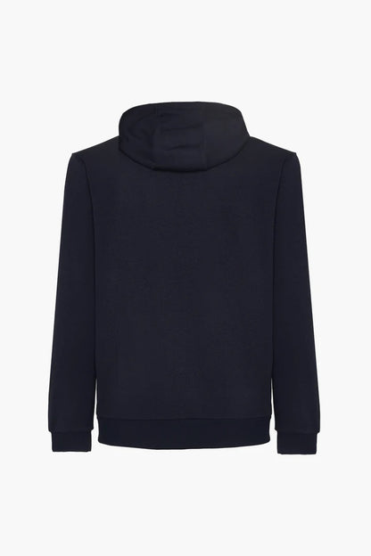 Felpa zip NY Sorbino blu navy