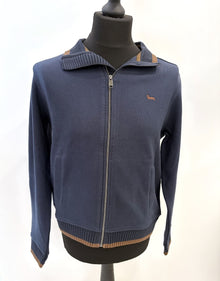 Felpa Harmont & Blaine full zip contrasto agli orli