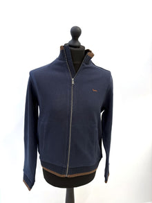 Felpa Harmont & Blaine full zip contrasto agli orli