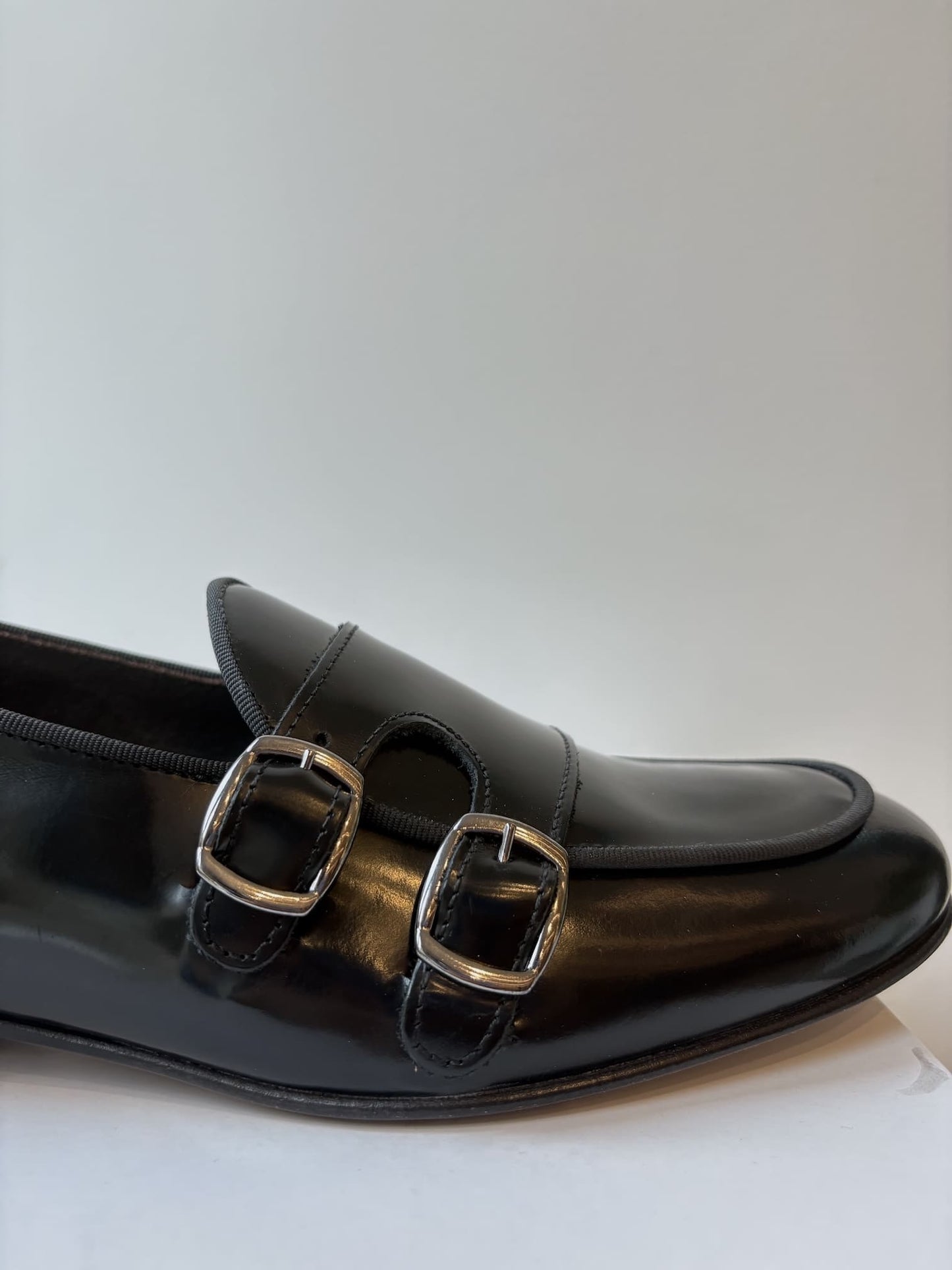 Mocassino con doppia fibbia