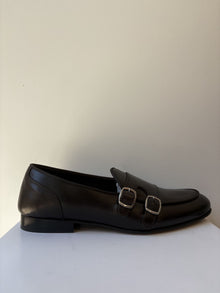 Mocassino con doppia fibbia