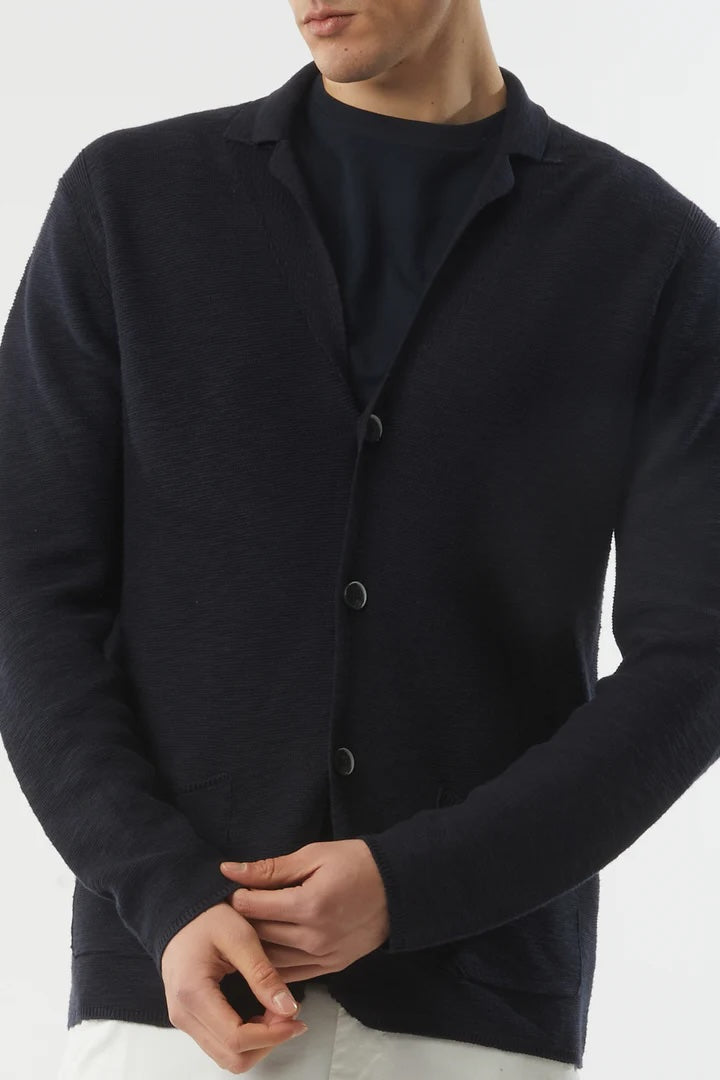Giacca in maglia in cotone