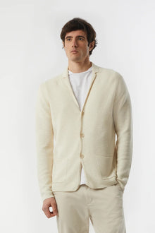 Giacca in maglia in cotone