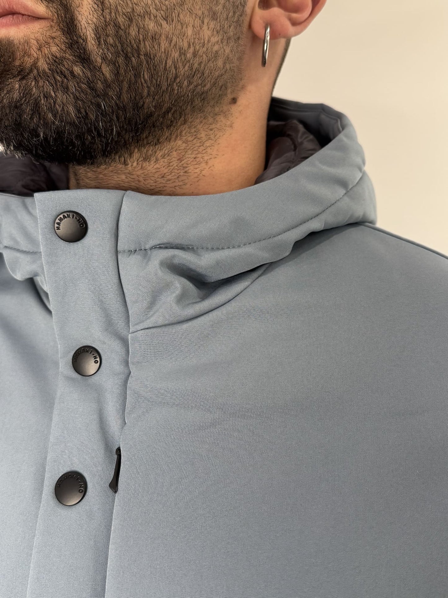 Giubbotto Hamaki-Ho con cappuccio