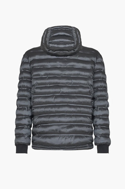 Giubbotto con cappuccio reversibile Sorbino nero