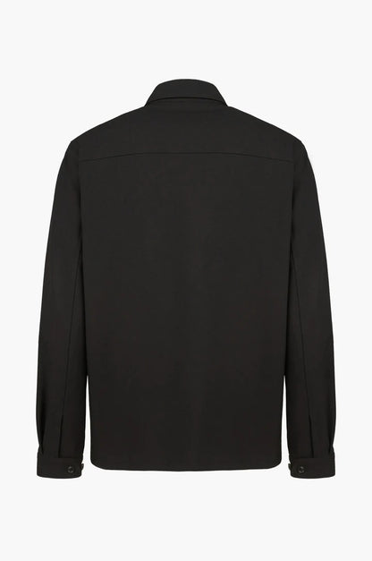 Giacca camicia coordinata Sorbino nera