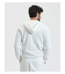 Felpa con zip e cappuccio