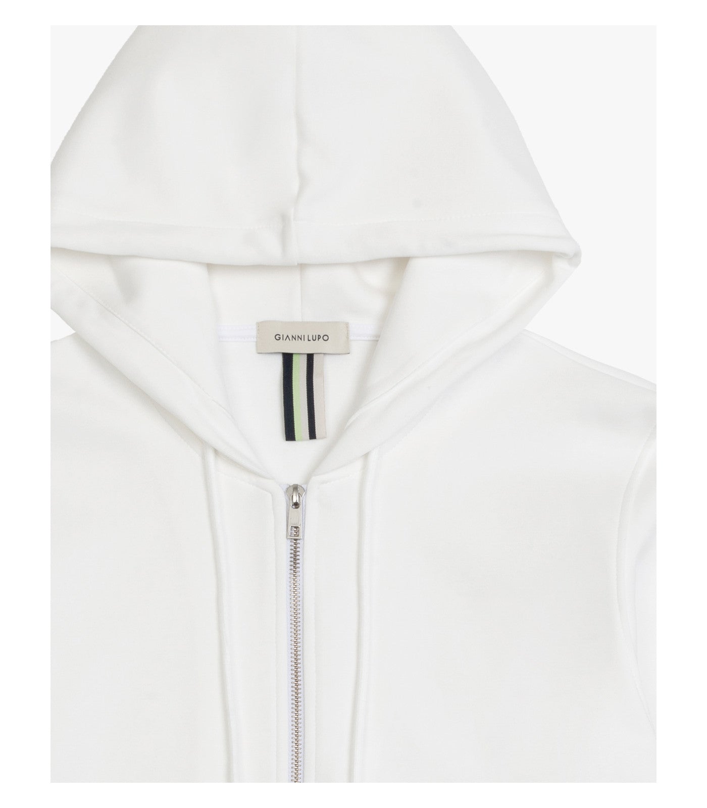 Felpa con zip e cappuccio