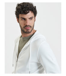 Felpa con zip e cappuccio