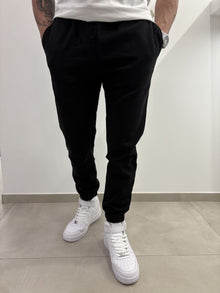 Joggers con logo ricamato