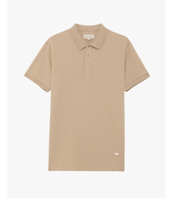 Polo in piquet con logo