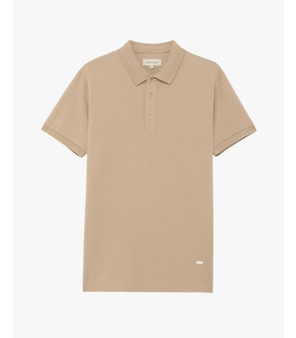 Polo in piquet con logo