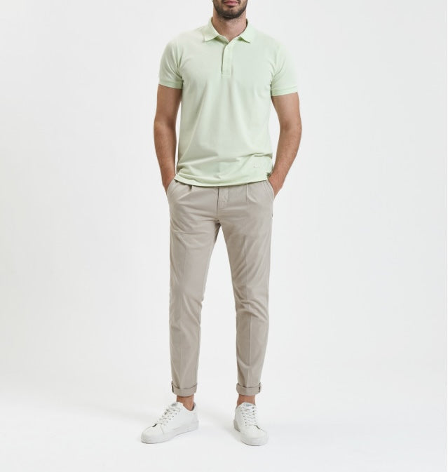 Polo in piquet con logo