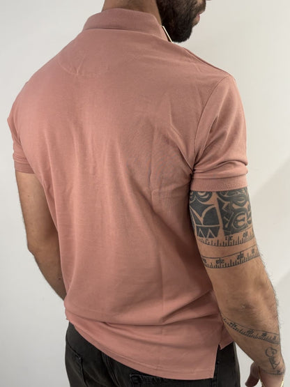 Polo in piquet con logo