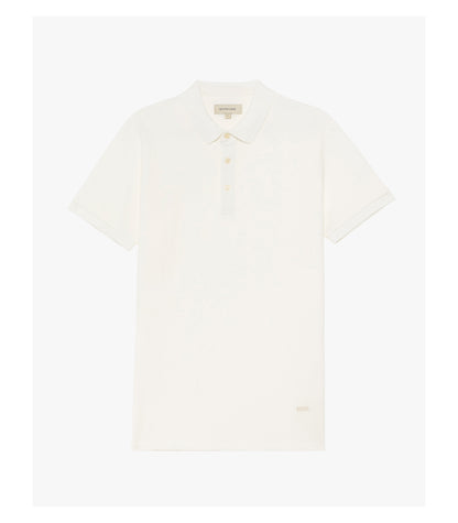 Polo in piquet con logo