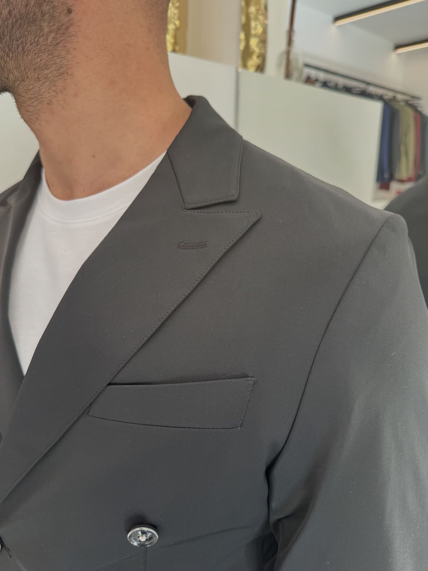 Abito tessuto performance bi-stretch