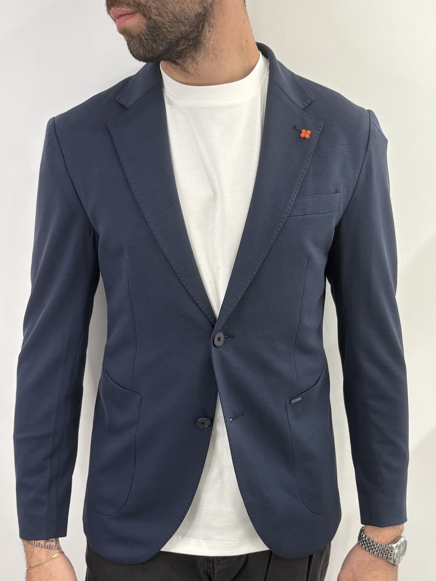 Giacca Gianni Lupo effetto melange