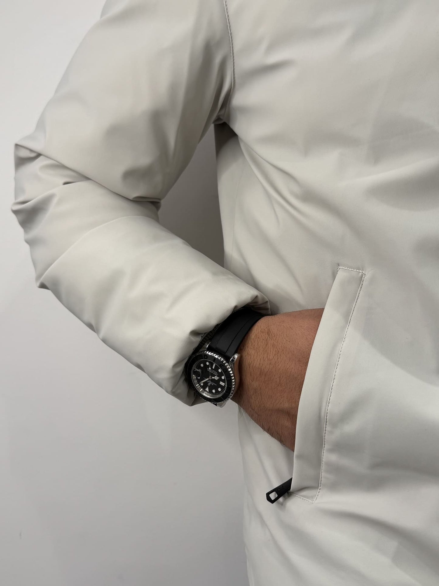 Giubbotto Gianni Lupo reversibile Ghiaccio