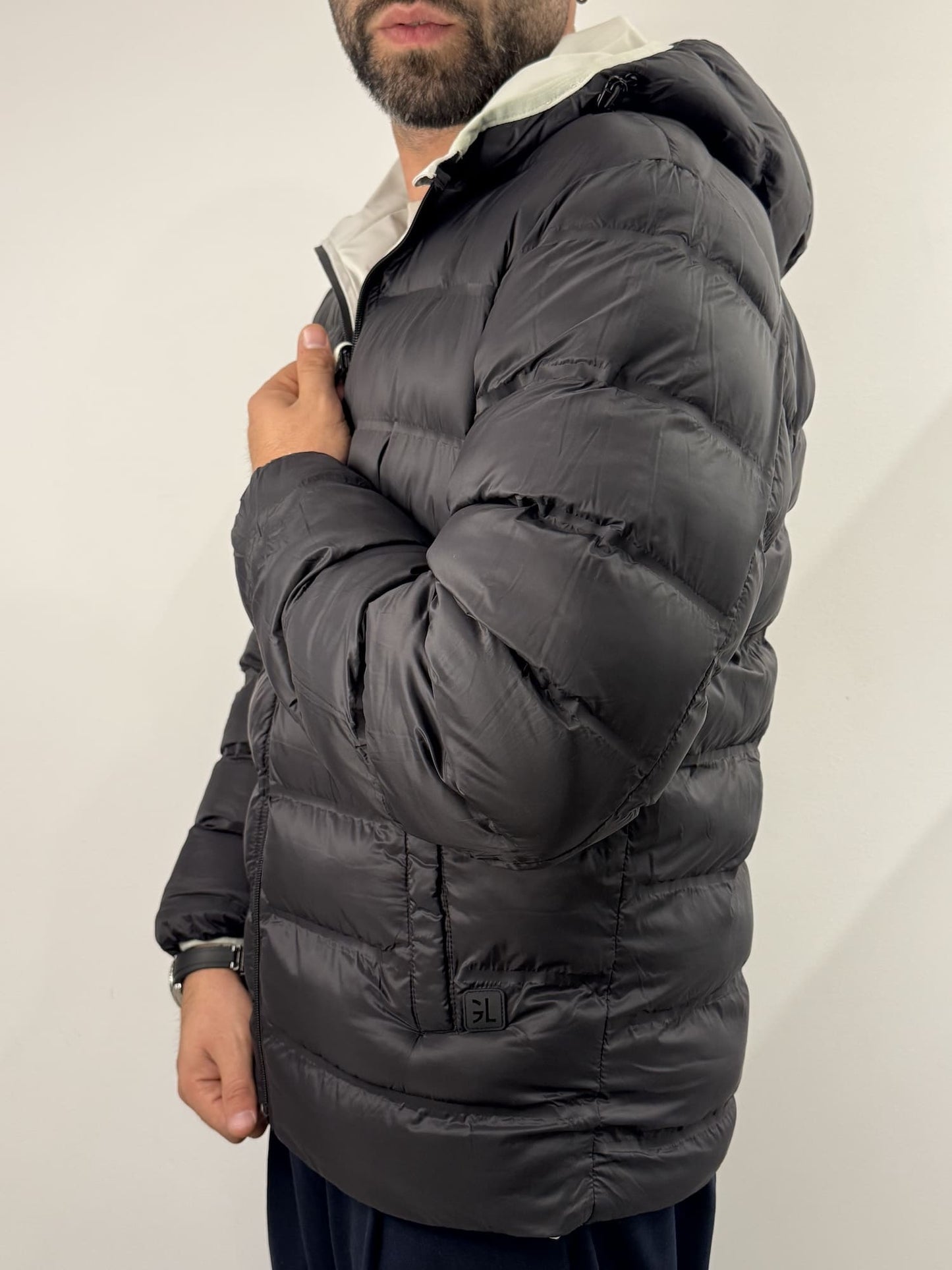 Giubbotto Gianni Lupo reversibile Ghiaccio