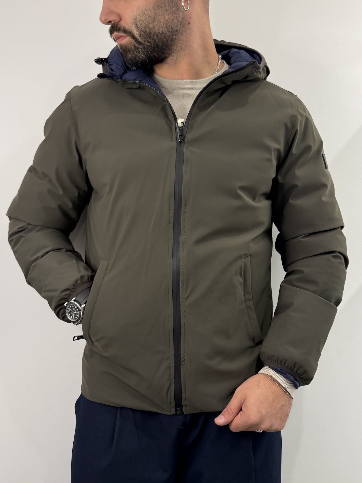 Giubbotto Gianni Lupo reversibile