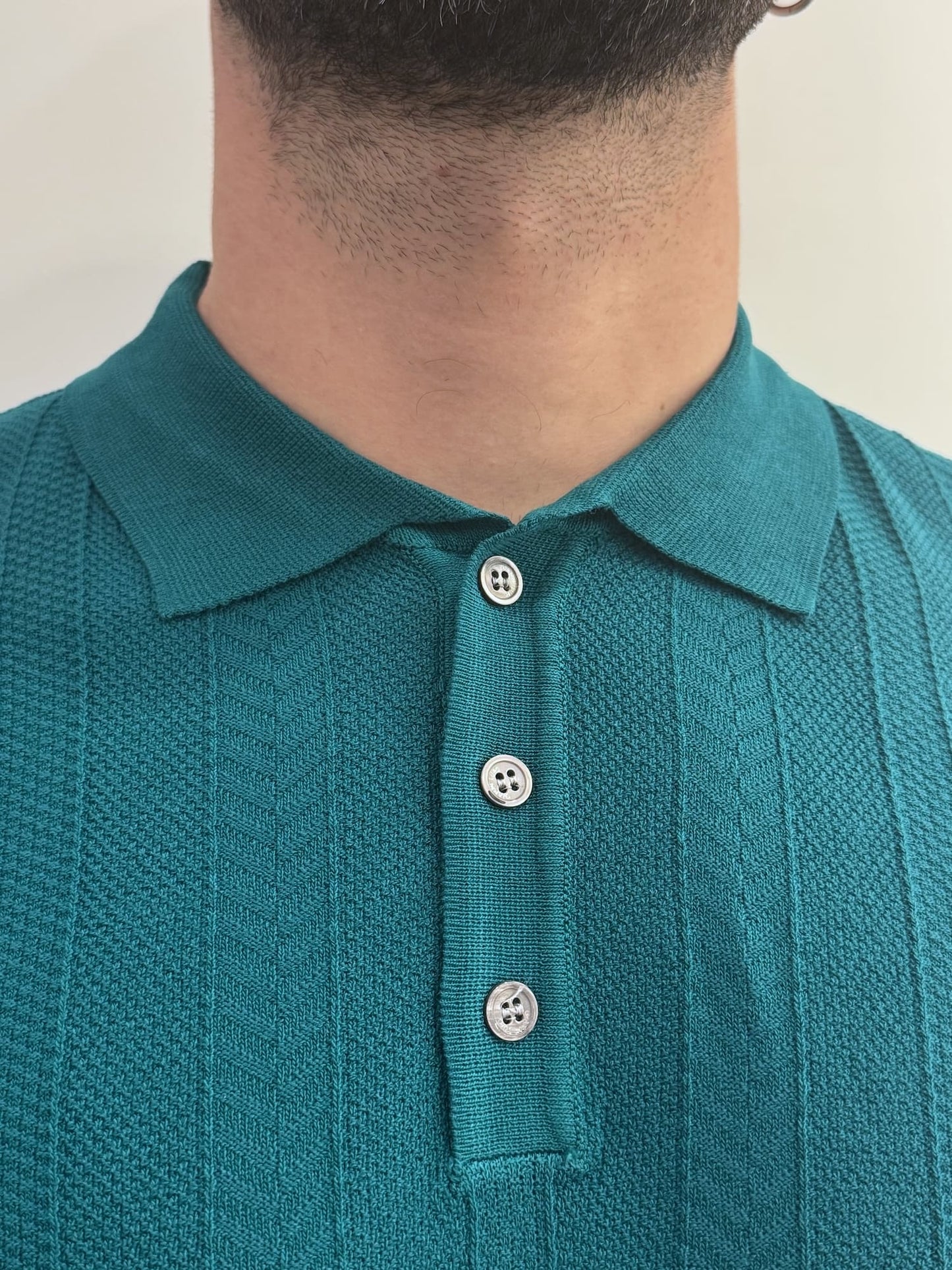 Polo in filo tramata