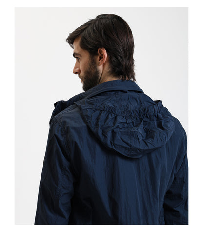 Giacca impermeabile con tasche a patta