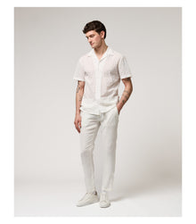 Camicia in pizzo sangallo