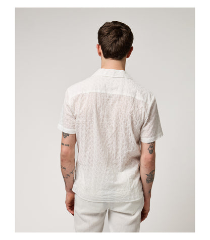 Camicia in pizzo sangallo