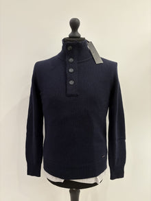 Cardigan Gianni Lupo con mezza zip