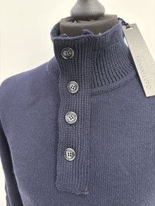 Cardigan Gianni Lupo con mezza zip