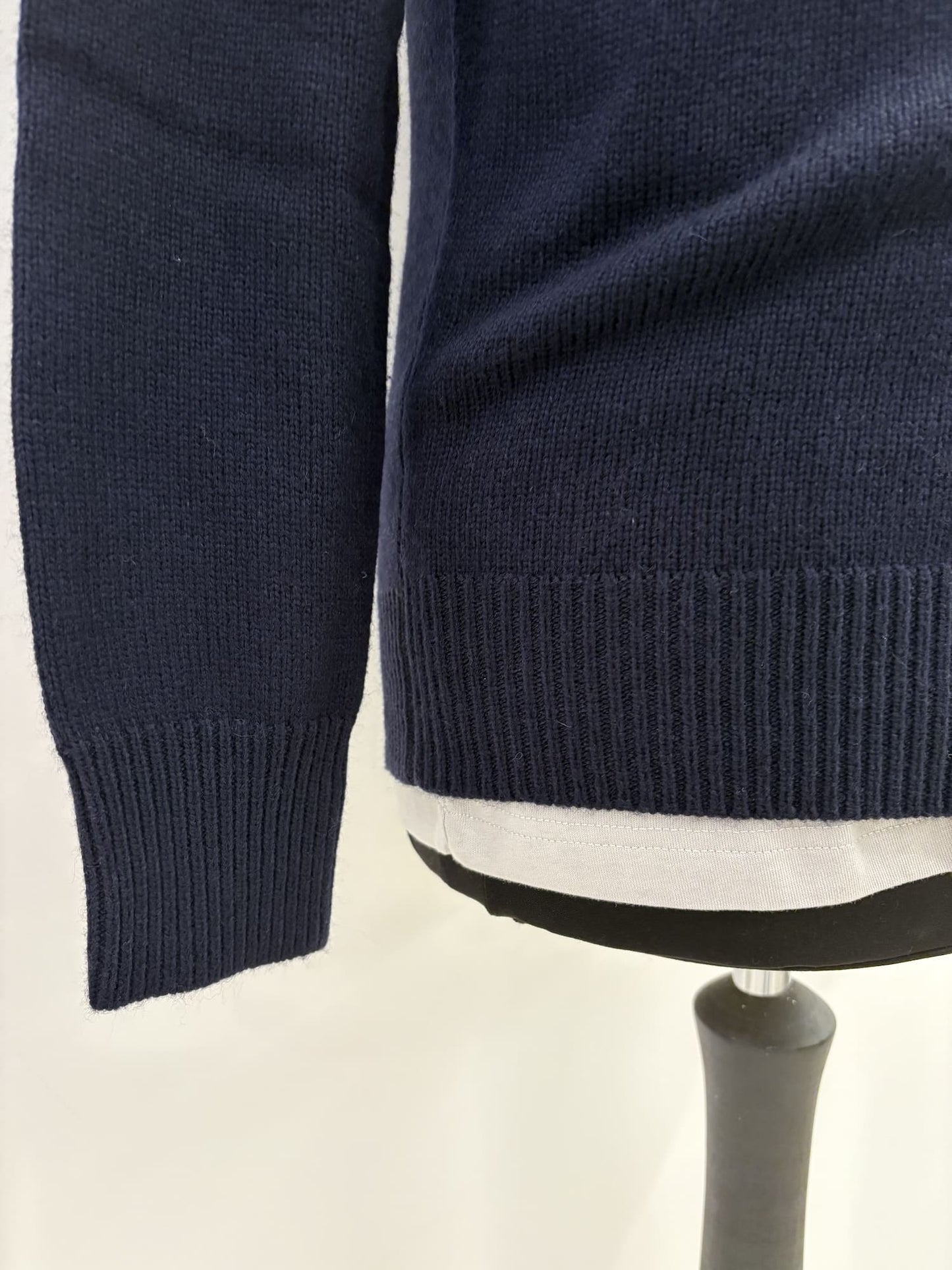 Cardigan Gianni Lupo con mezza zip