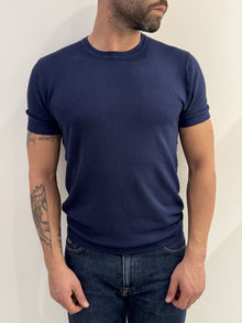 T-shirt in maglia texturizzata