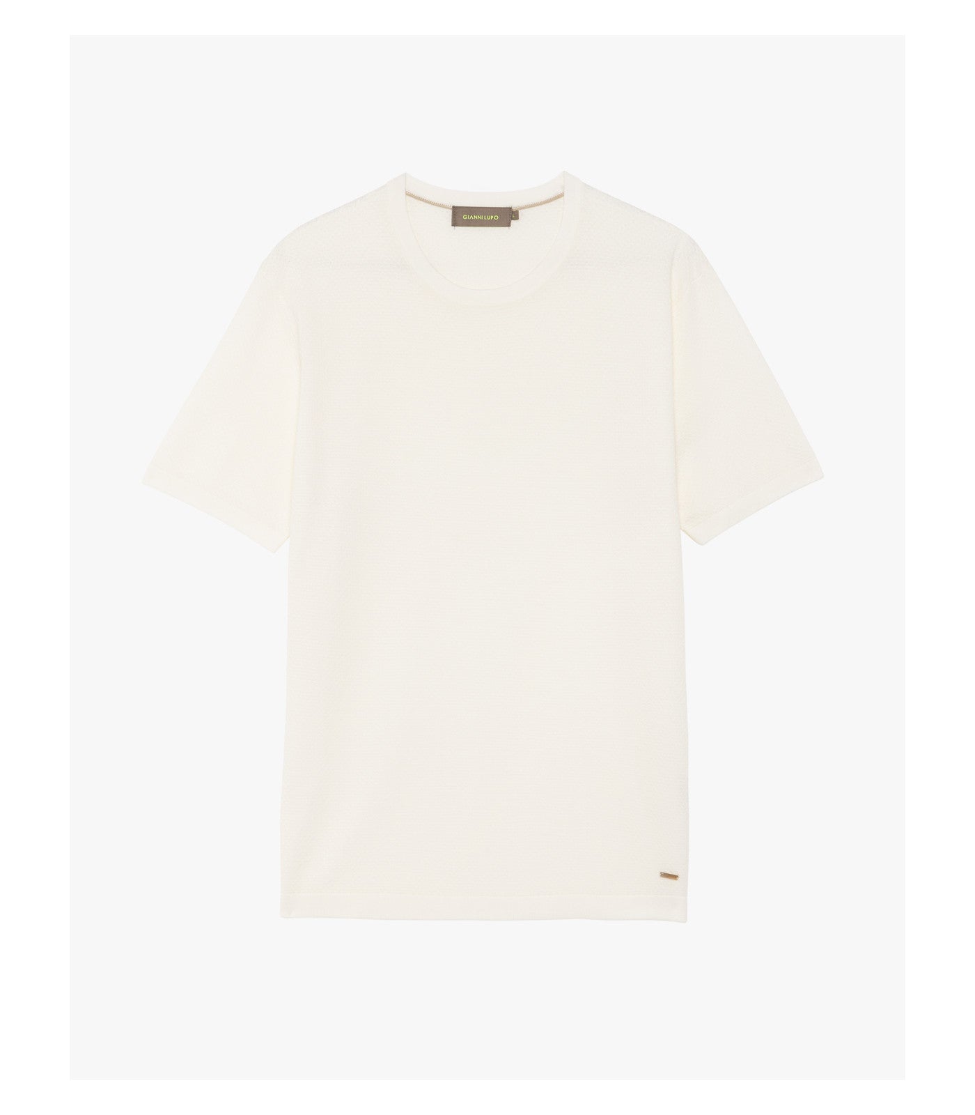 T-shirt in maglia texturizzata