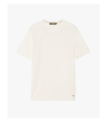 T-shirt in maglia texturizzata