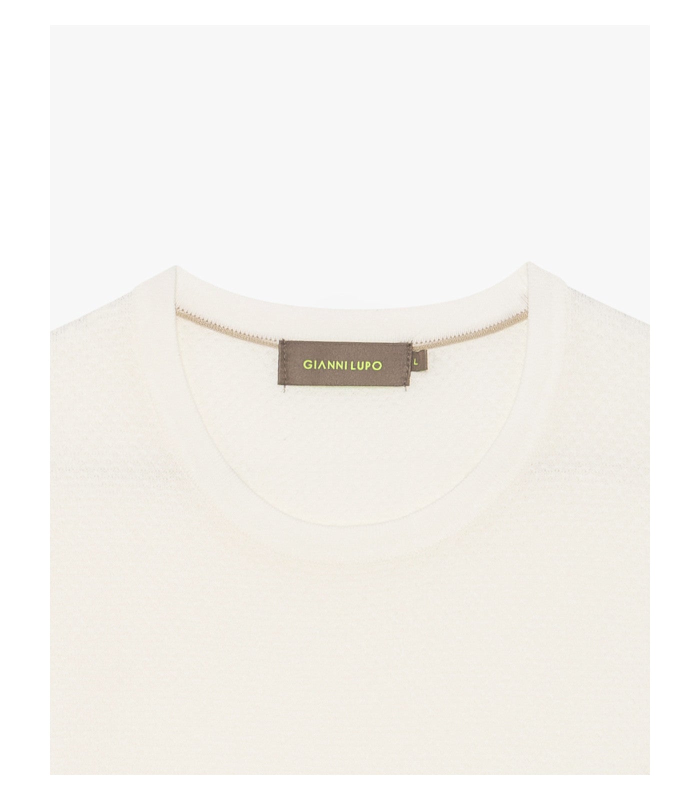 T-shirt in maglia texturizzata