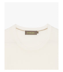 T-shirt in maglia texturizzata