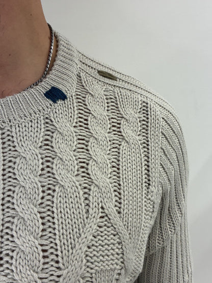 Maglione intrecciato Gianni Lupo Ice