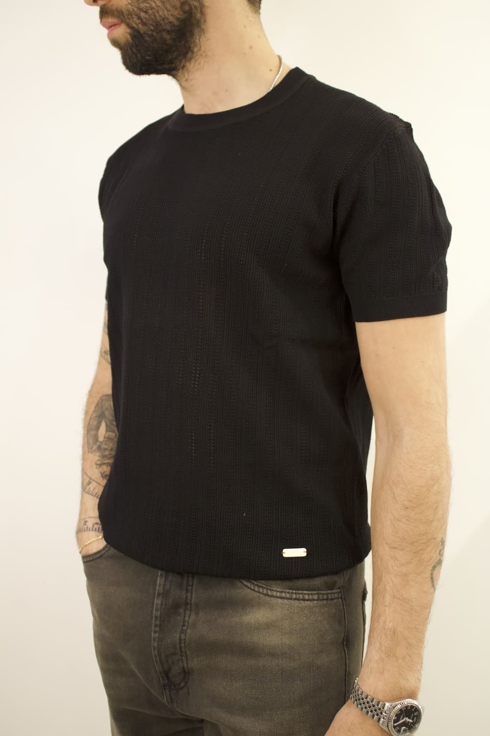 T-shirt Gianni Lupo black