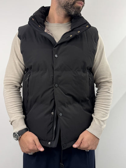 Gilet Piumino Gianni lupo Nero