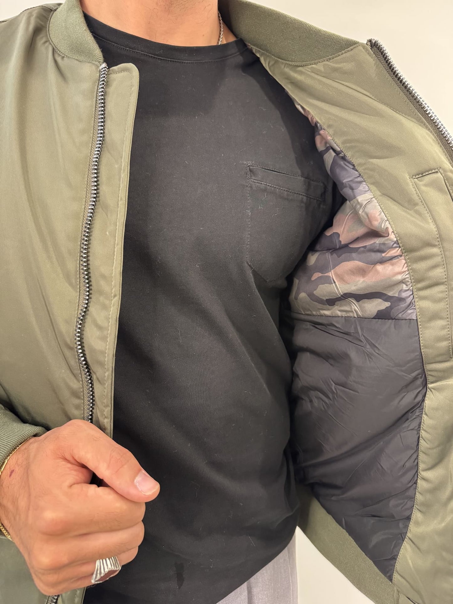 Giubbotto bomber uomo