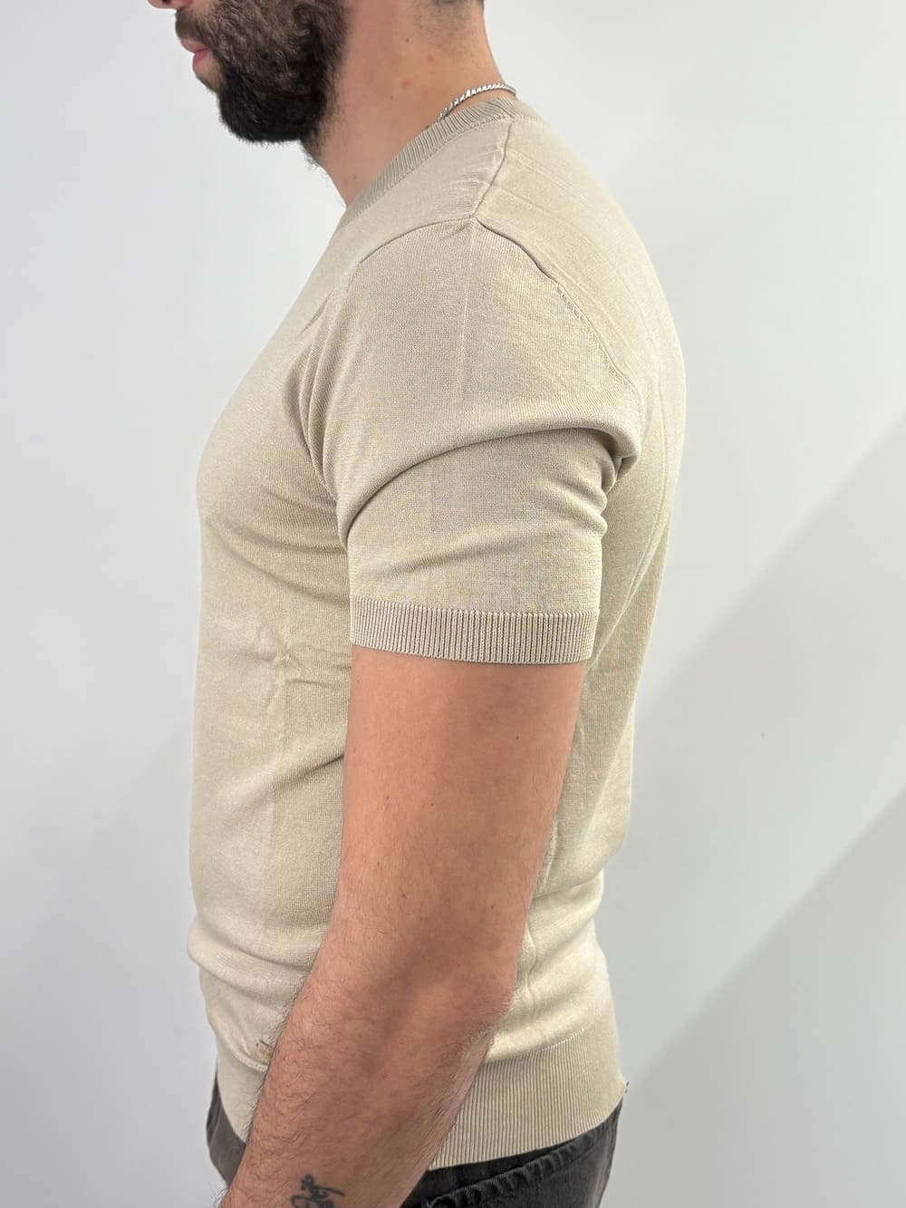 T-shirt Gianni Lupo Beige