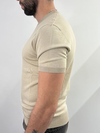 T-shirt Gianni Lupo Beige