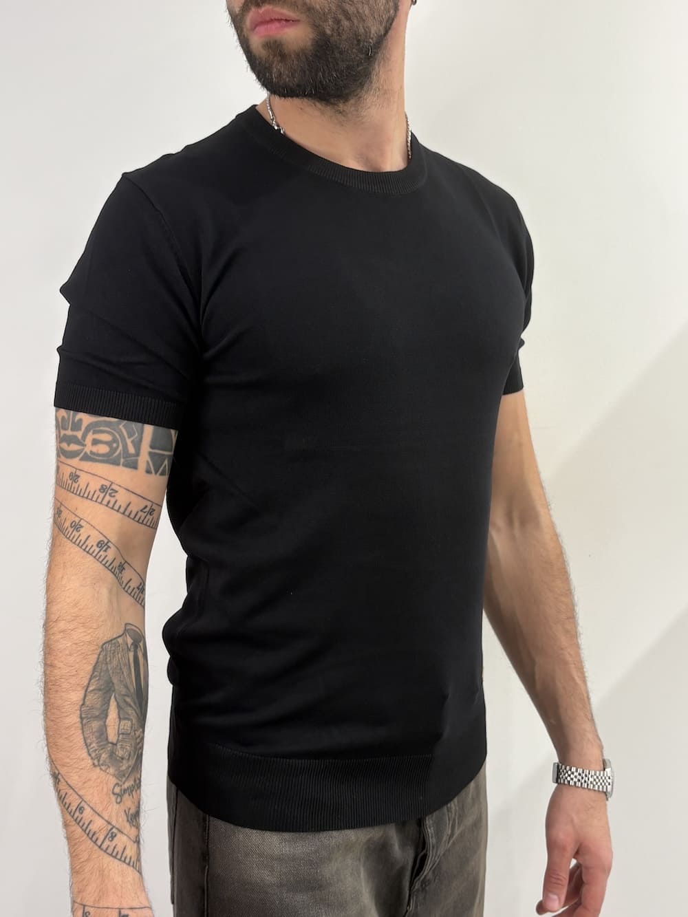 T-shirt Gianni Lupo Black