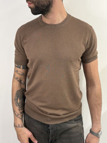 T-shirt Gianni Lupo Tobacco