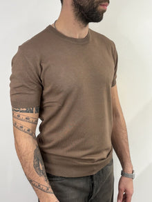 T-shirt Gianni Lupo Tobacco