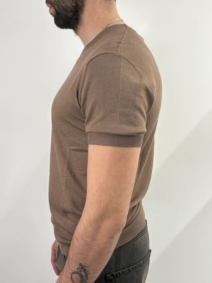T-shirt Gianni Lupo Tobacco