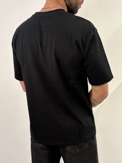 T-shirt cropped con stampa