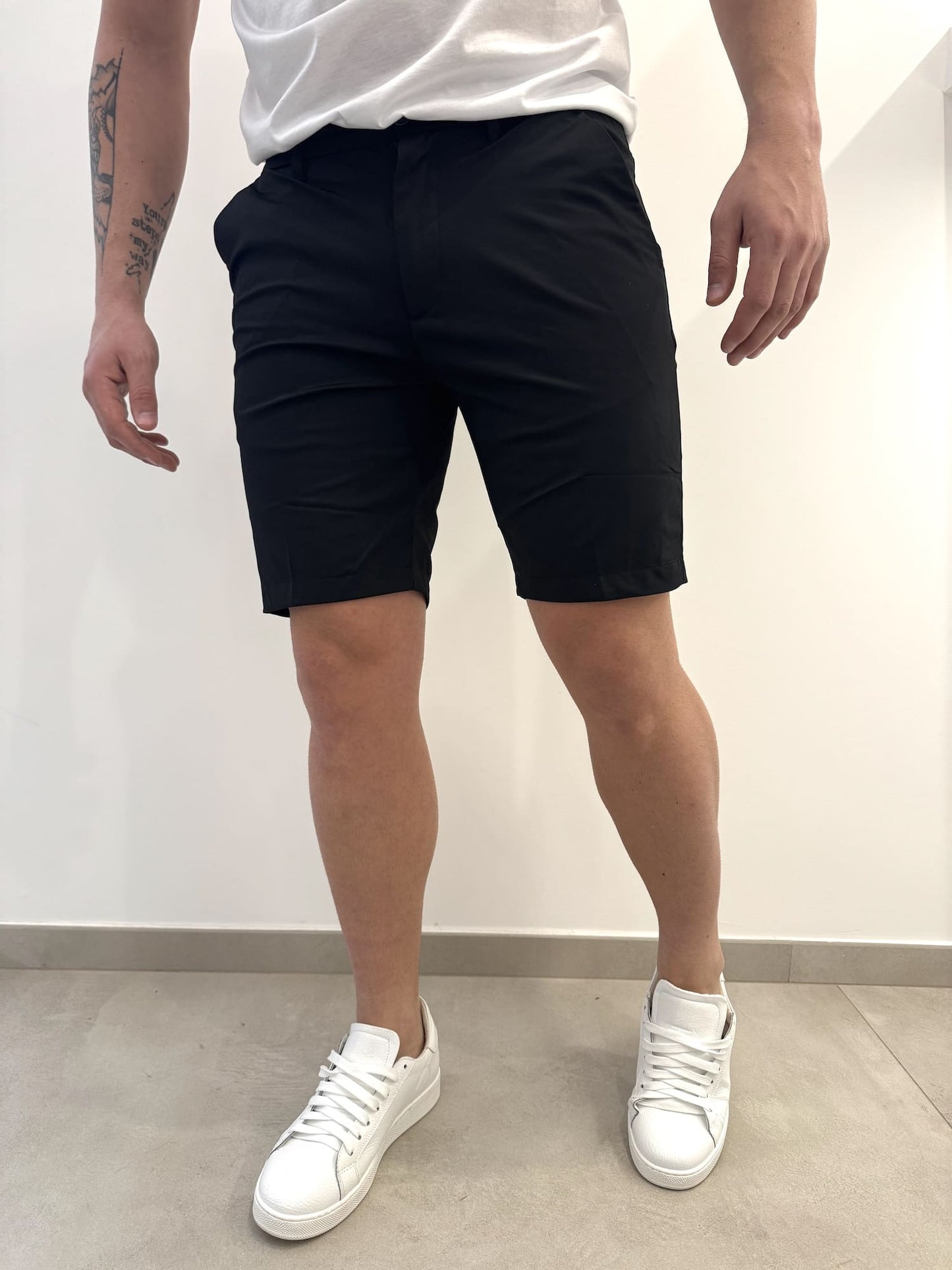 Bermuda tessuto tecnico bi-stretch