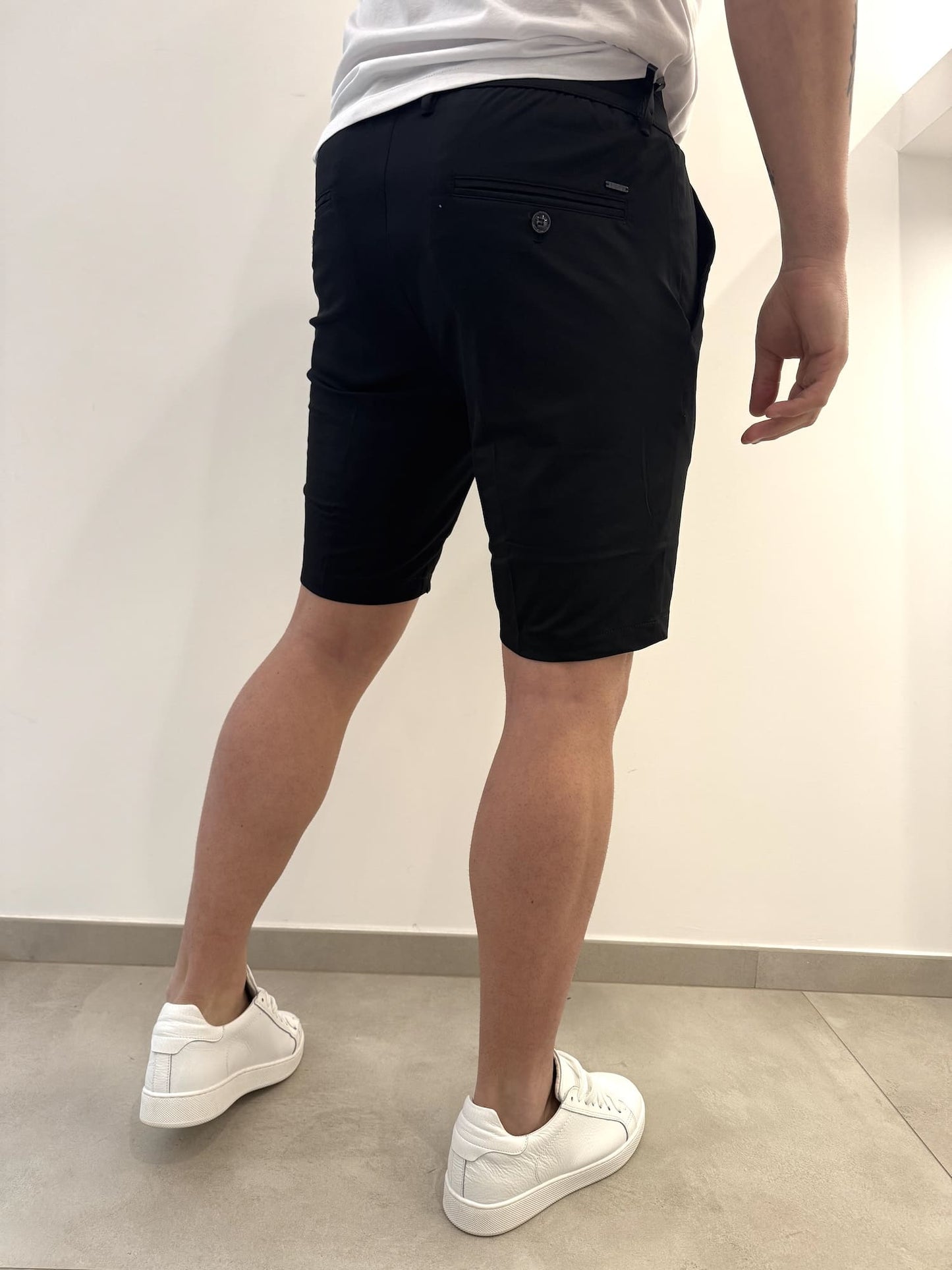 Bermuda tessuto tecnico bi-stretch