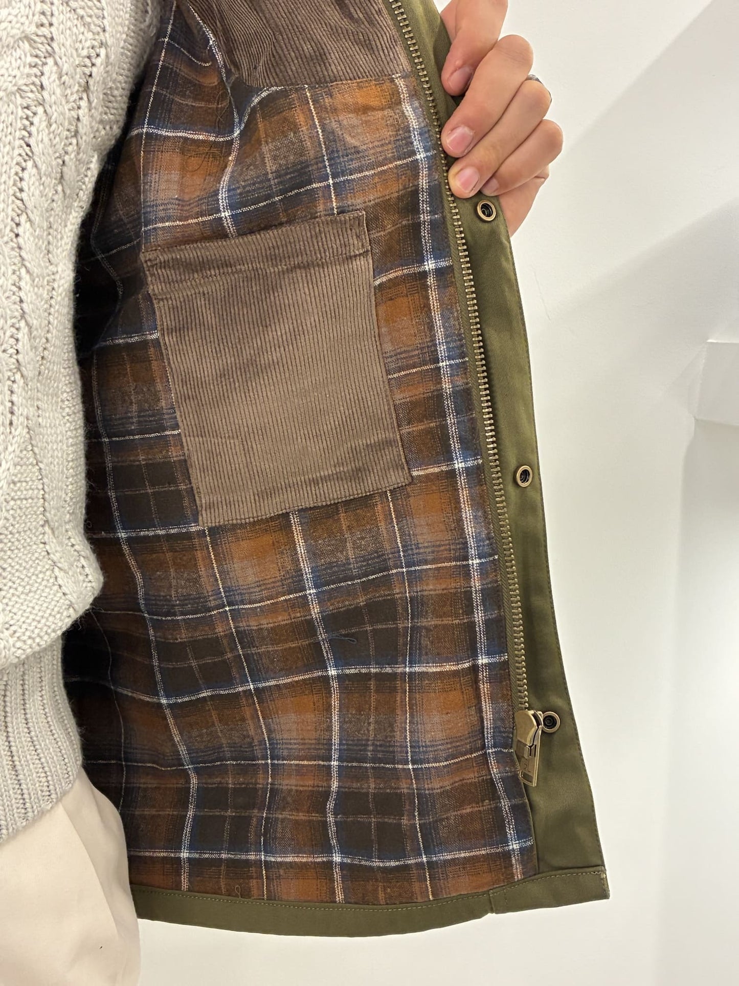 Field jacket Gianni Lupo verde